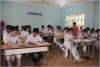 Lớp 12A1 trong giờ học hóa